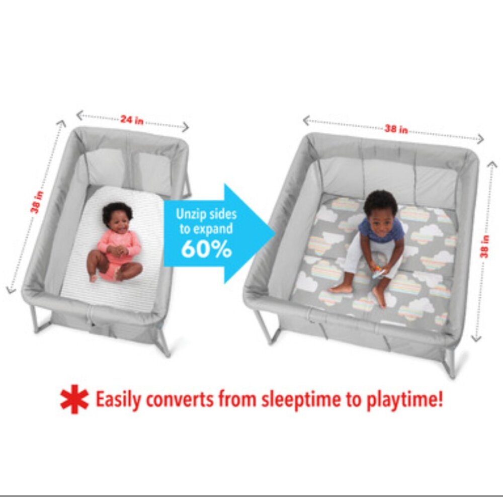 Travel play yard